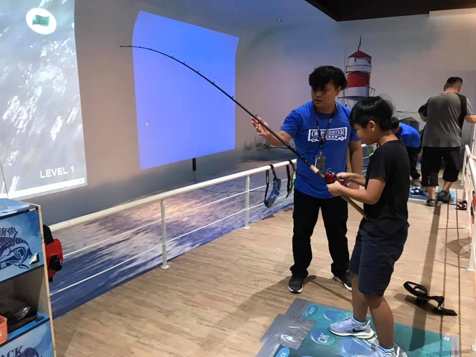 3D海洋劇場,寶熊漁樂碼頭,漁拓DIY,虛擬釣場