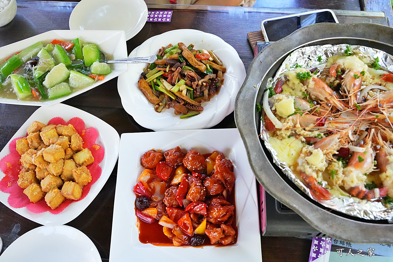 屏東人氣餐廳,屏東美食,景觀餐廳,水漾活蝦景觀餐廳,水漾活蝦菜單,泰國蝦料理